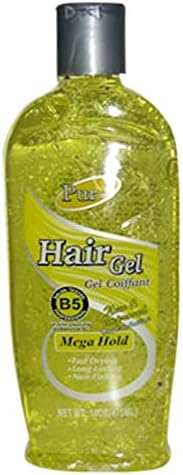 [806712305842] HAIR GEL PUMP 500ML YELLOW 