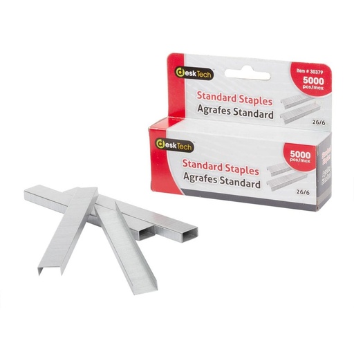 [062823303799] DESK TECH STAPLES / 5000PK 