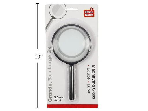 [062823303898] MAGNIFYING GLASS 90MM 