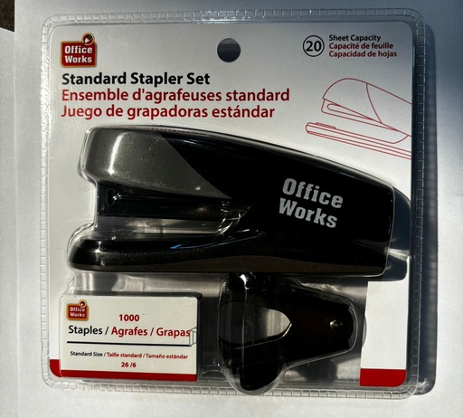[062823304796] STANDARD STAPLER SET 