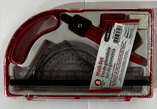 [062823306097] MATH SET 8PC 