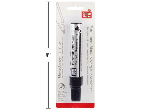 [062823307544] PERMANET JUMBO MARKER BLACK  