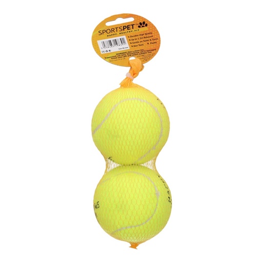 [062823790124] Pet tennis balls 2pk