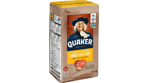 [055577101018] QUAKER LARGE FLAKE OATS 1kg