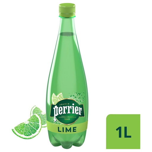 PERRIER WATER LIME 1L/ 6CT 