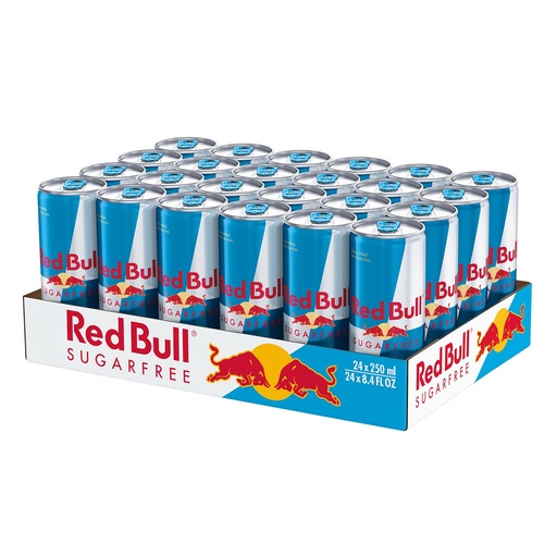 [180854000354] RED BULL SUGAR FREE 250ML 24CT  