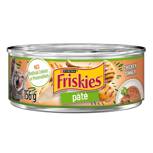 [35352] FRIESKIES PATE CHIKEN DINNER 156MG  