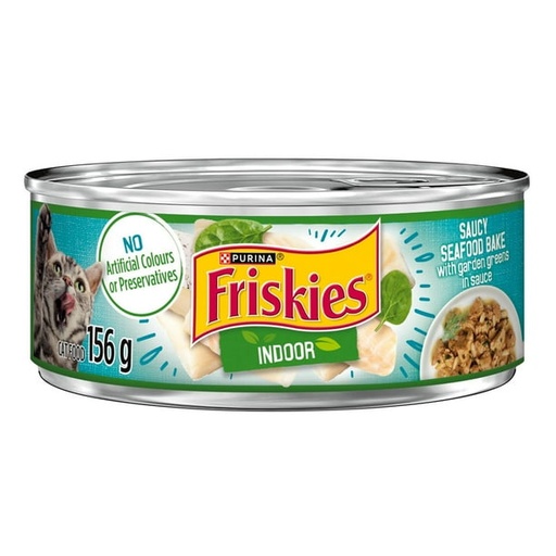 [35366] FRIESKIES INDOOR SAUCY SEAFOOD 156MG