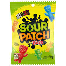 [057700017272] SOUR PATCH KIDS BAG 150G