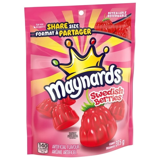 [057700017913] MAYNARDS SWEDISH BERRIES 150G 