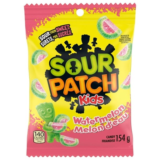[057700017265] SOUR PATCH KIDS WATERMELON 154G