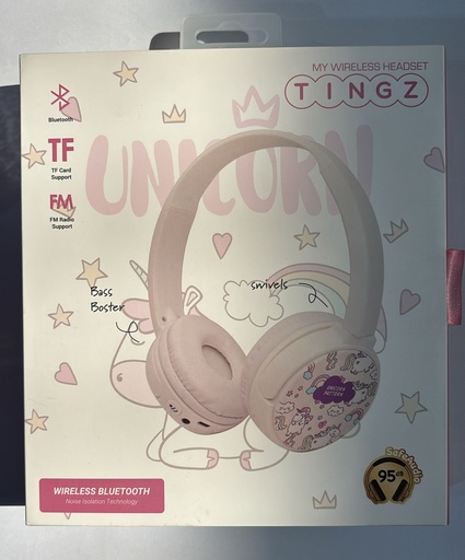 [711099620580] TINGZ WIRELESS HEADSET TBHP-W 