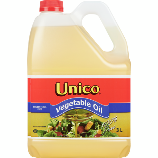 [067800001026] UNICO VEGE OIL 3L