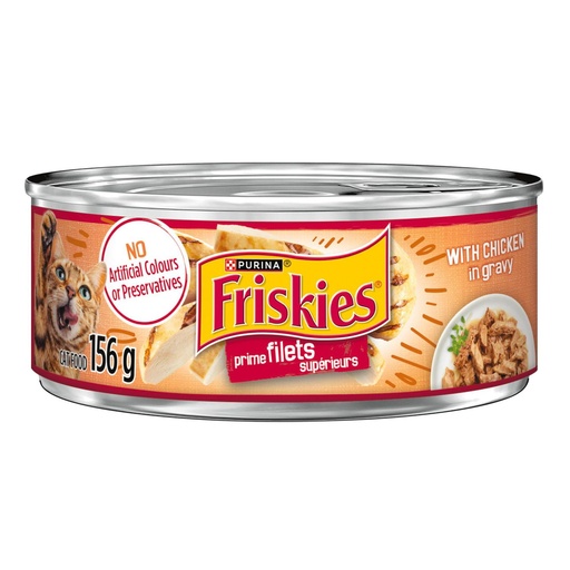 [056366115759] FRISKIES CHICKEN IN GRAVY 156G