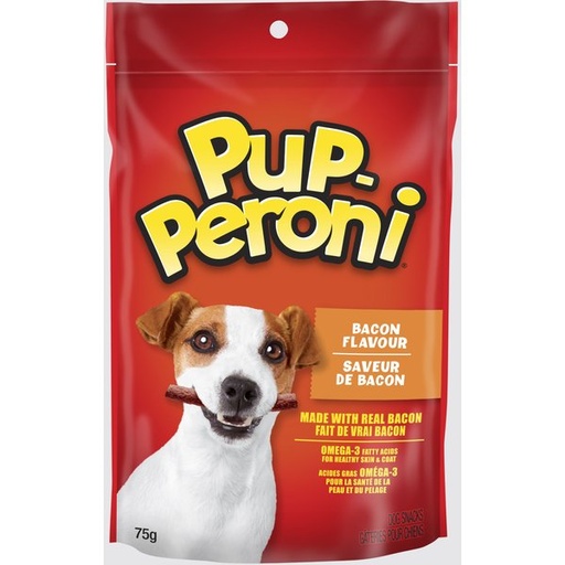 [871802008316] PUP-PERONI BACON 75G 