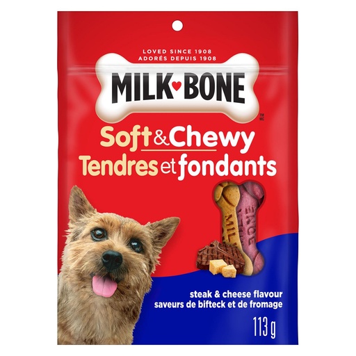MILK BONE STEAK & CHEESE 113G 