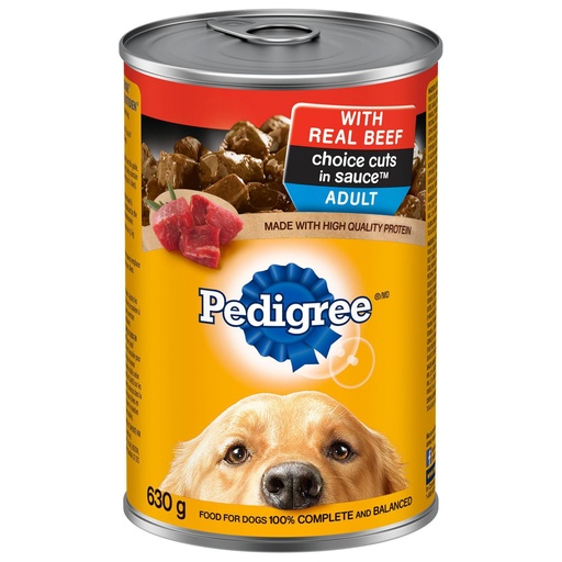 [058496782368] PEDIGREE DOG FOOD W/ BEEF 630G
