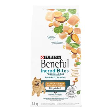 [055800242648] Purina incrediBites W/chicken small dogs 1.6kg