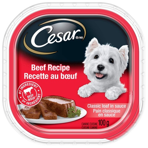 [058496723255] CESAR BEEF RECIPE 100G 