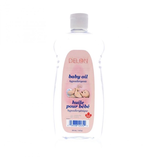 [059338124322] DELON BABY OIL 414ML 