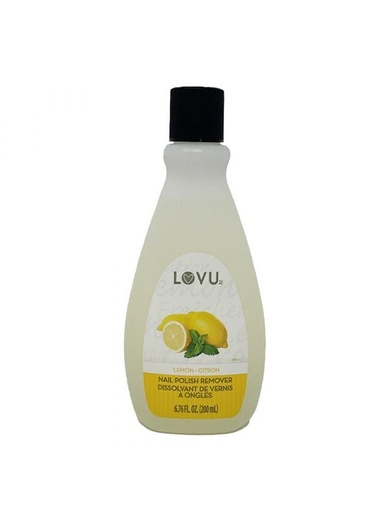 [628] LOVU NAIL POLISH REMOVER LEMON 200ML 