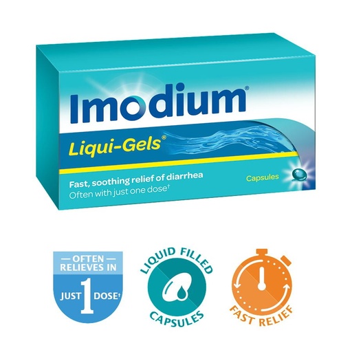 [10588] IMODIUM LIQUI GELS 2MG 6CT