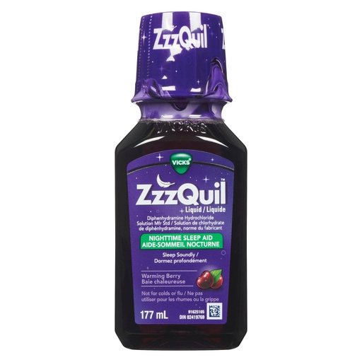 [11032] Vicks Zzzquil berry 177ml
