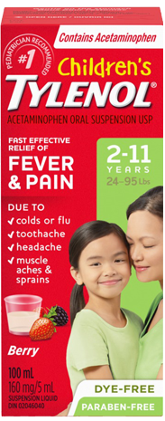 [064541314149] TYLENOL CHILDREN'S FEVER & PAIN 100ml