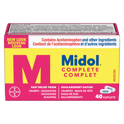 [056500372154] MIDOL COMPLETE 40ct