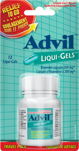 [0127] ADVIL LIQUI-GELS 200MG / 12CAPSULES