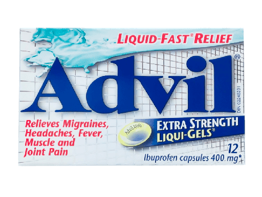 ADVIL EX ST LIQUI GELS 400MG