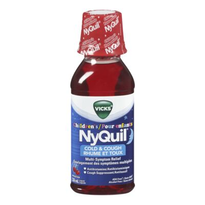 [11060] VICKS NYQUIL CHILDREN'S COLD & FLUE 236ML 