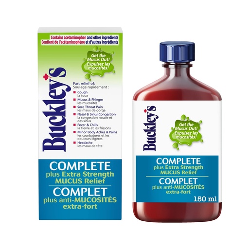 [058478107929]  BUCKLEY'S COMPLETE 150ML