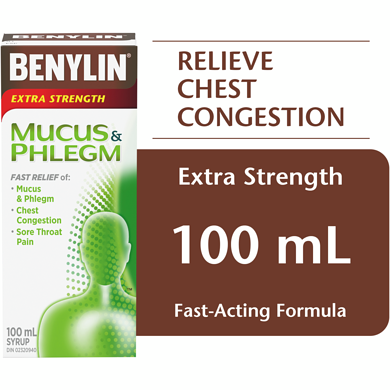 BENYLIN EX ST MUCUS & PHLEGM 100ML