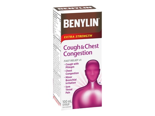 BENYLIN EX ST COUGH & CHEST 100ML