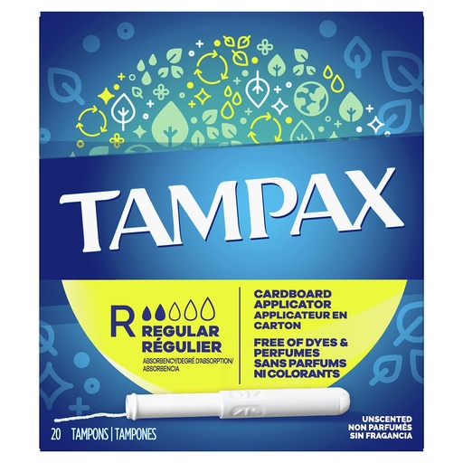 [073010280106] TAMPAX REGULAR 20CT