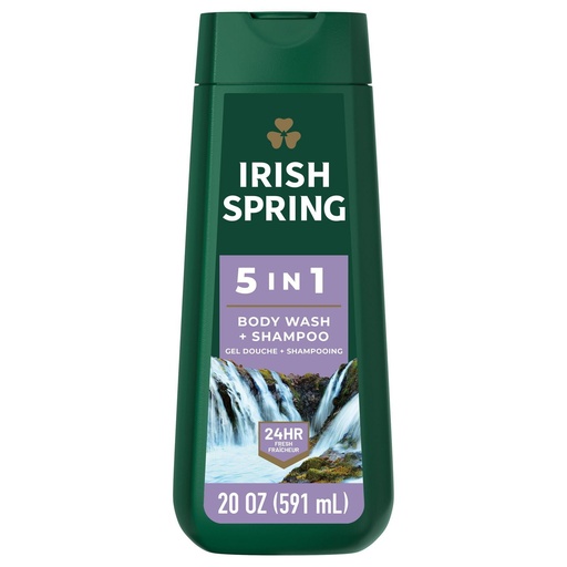 [035000996756] IRISH SPRING BODY WASH 5in1 591ml
