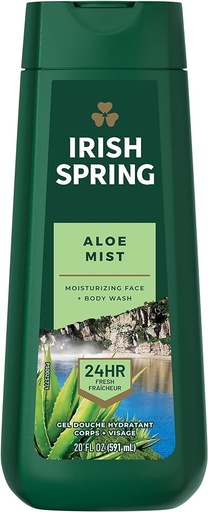 [H996626] IRISH SPRING BODY WASH ALOE MIST 591ml