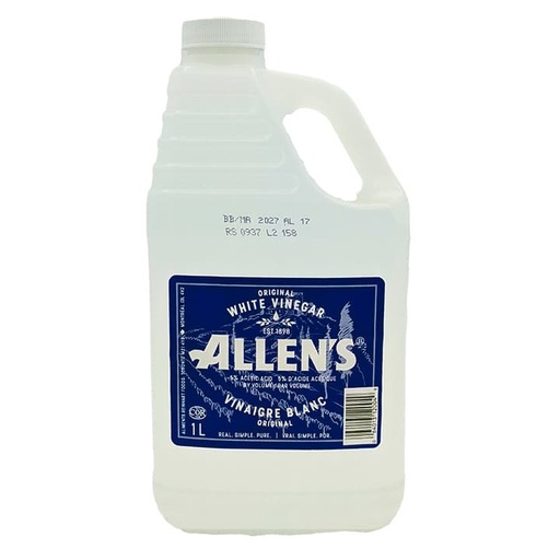 [VIN01070] ALLEN'S WHITE ORIG. VINEGAR 1L