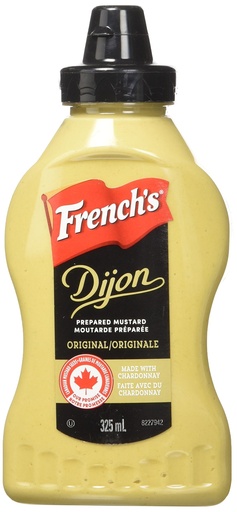 [SAU01613] French's original dijon mustard 325ml