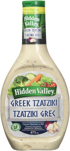 [055500015580] Hidden Valley Greek Tzatziki 473ml