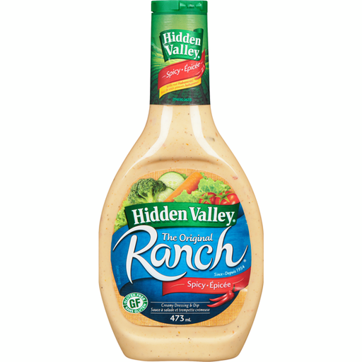 [055500013616] HIDDEN VALLEY RANCH SPICY 473ml