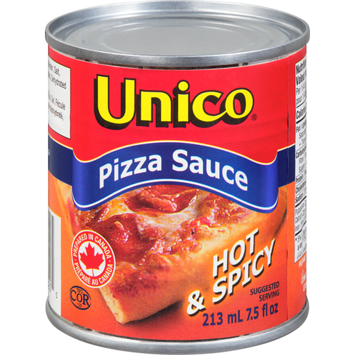 [067800006205] UNICO PIZZA SAUCE HOT & SPICY 213ML