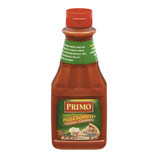 [055900013803] PRIMO PIZZA SAUCE SQUEEZE 375ml