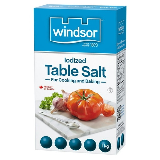 [SLT01100] WINDSOR TABLE SALT 1kg