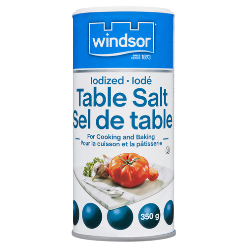 [066010070334] WINDSOR TABLE SALT 350g