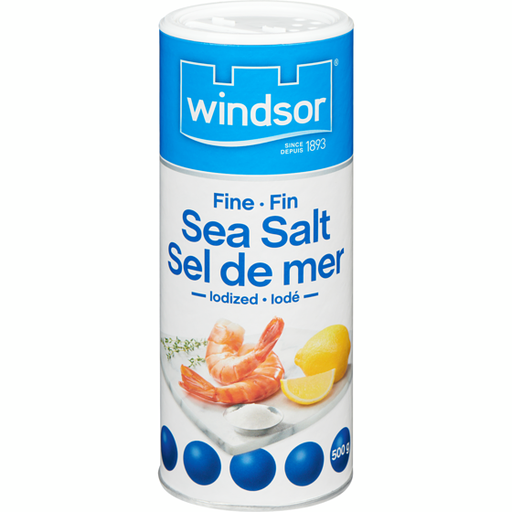 [066010079689] WINDSOR FINE SEA SALT 500g