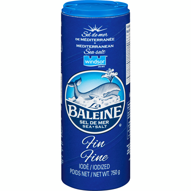 [SLT01105] WINDSOR BALEINE SEA SALT 750g