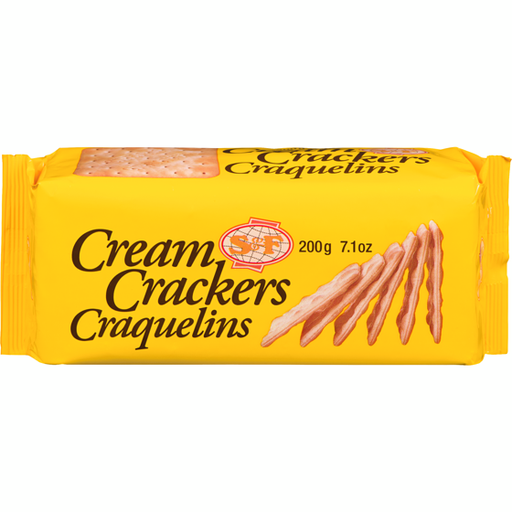 [SNK01580] S&F CREAM CRACKERS 200g