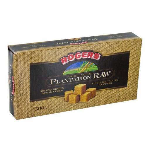 [SUG011509] Lantic plantation raw 500g 12cubes
